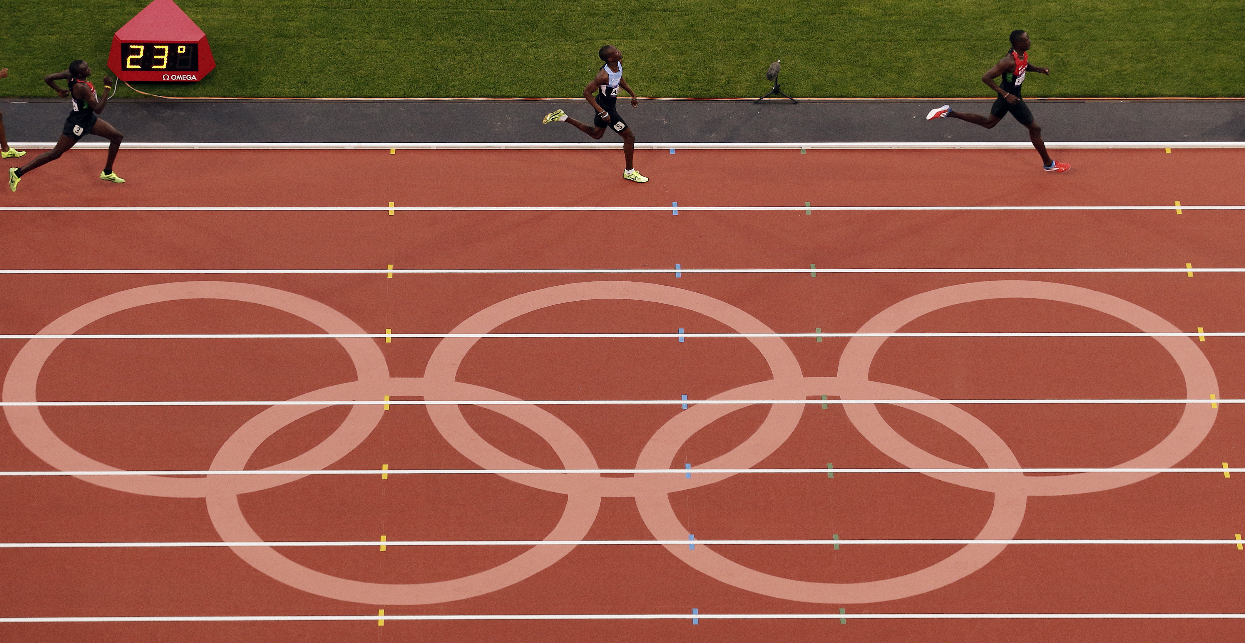 Kenya, David Lekuta Rudisha, London, Världsrekord, OS